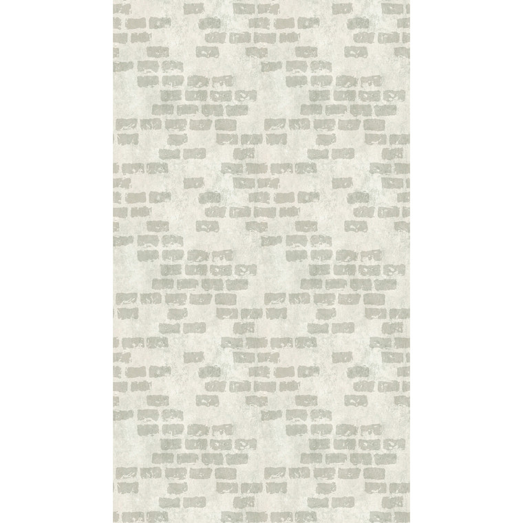 WH45194M-Welcome Home Murals Tile Brick Stone Cream, Grey, White Galerie Mural