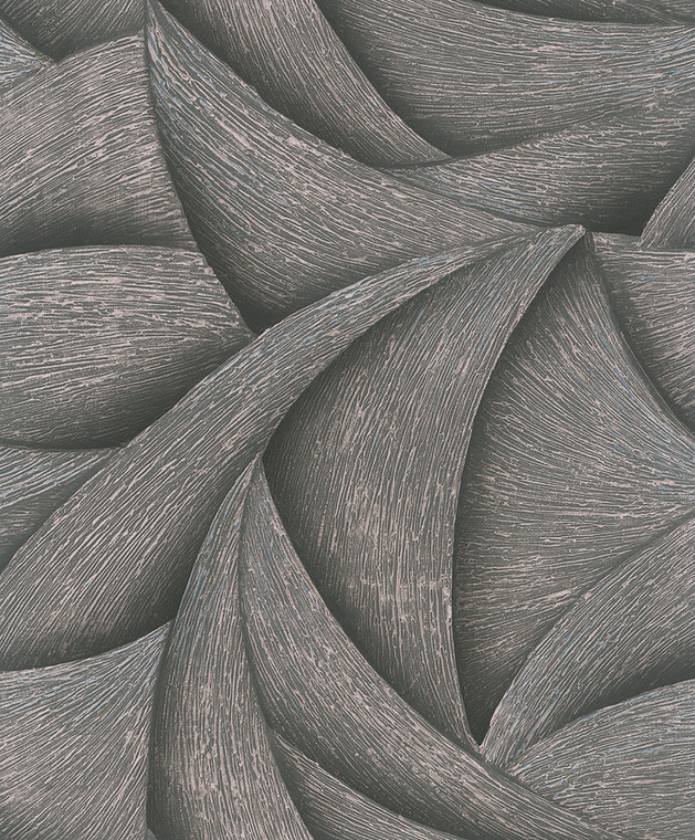 35505-Odyssey Abstract Black Bronze Galerie Wallpaper