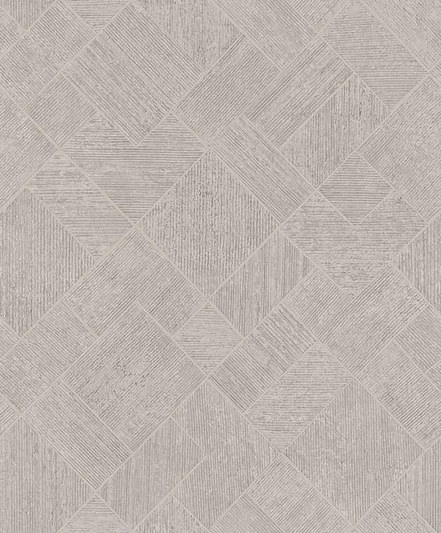 35510-Odyssey Tile Brick Stone Grey Beige Galerie Wallpaper