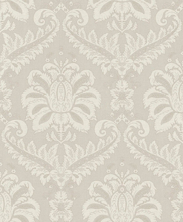 35920-Ornamenta Damask Beige Cream Galerie Wallpaper