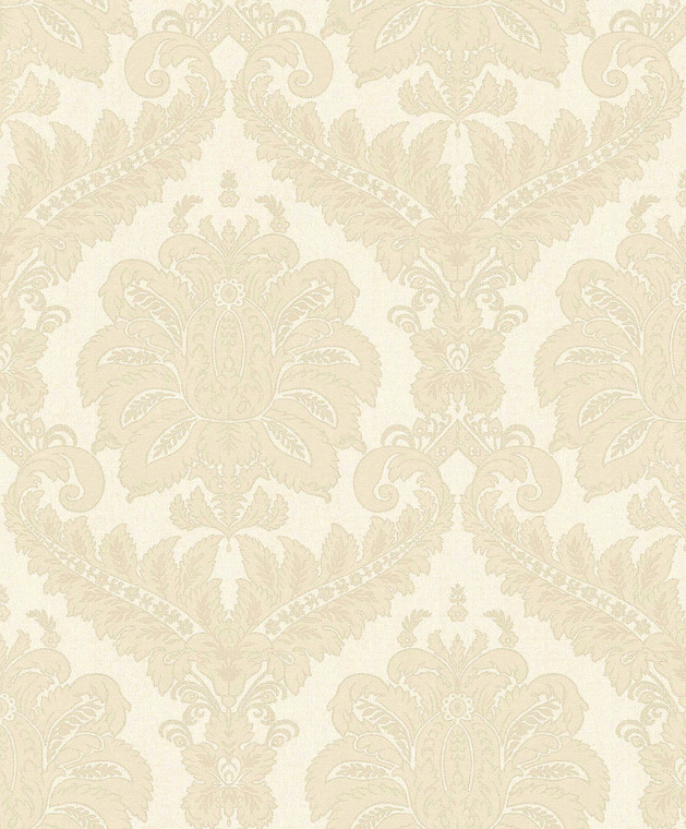 35922-Ornamenta Damask Beige Cream Galerie Wallpaper