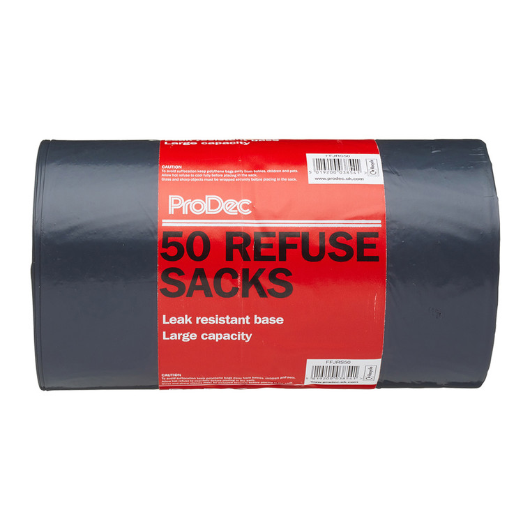 Prodec - Roll of 50 Refuse Sacks