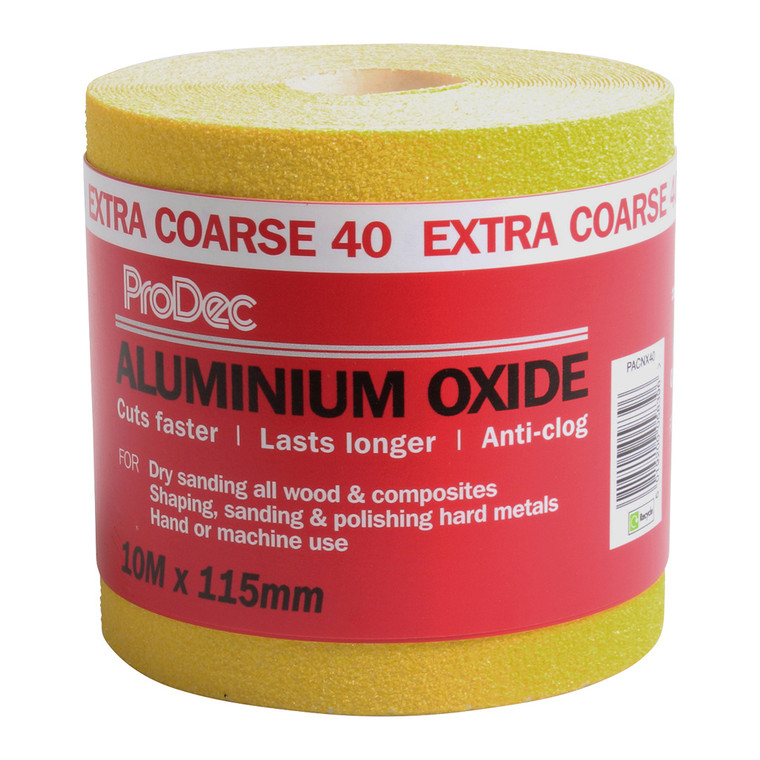 Rodo - 10m Yellow Aluminium Oxide - 40 Grit