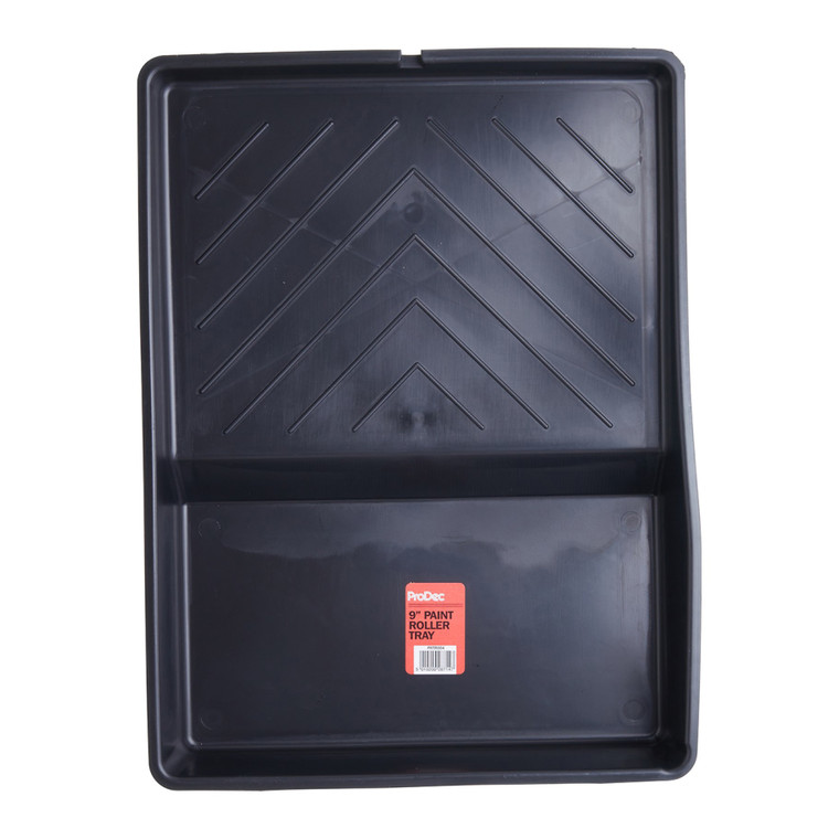 Rodo - 9" Heavy Duty Black Plastic Paint Tray