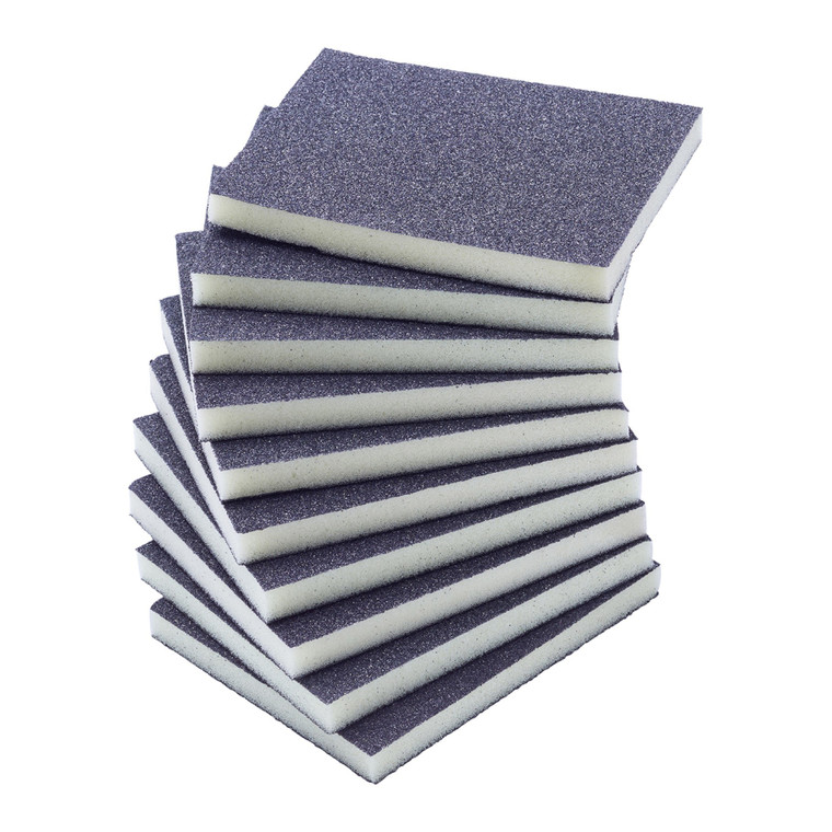 Rodo - ProDec 10 pk Coarse Grit Flexible Foam Filled Sanding Pads