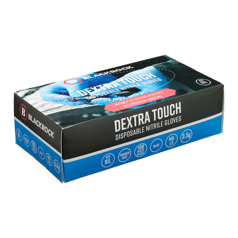 BOX 100 DEXTRA TOUCH NITR GLOVE LARGE