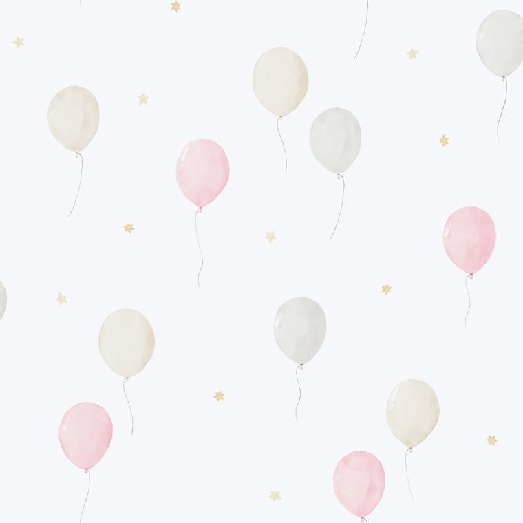 287-1 - Bambino Air Pink Beige Grey Galerie Wallpaper