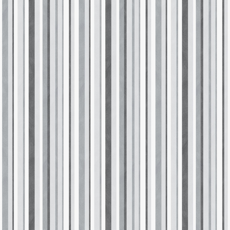G78572 - Kids and Teens Multi Stripe Silver Grey Galerie Wallpaper