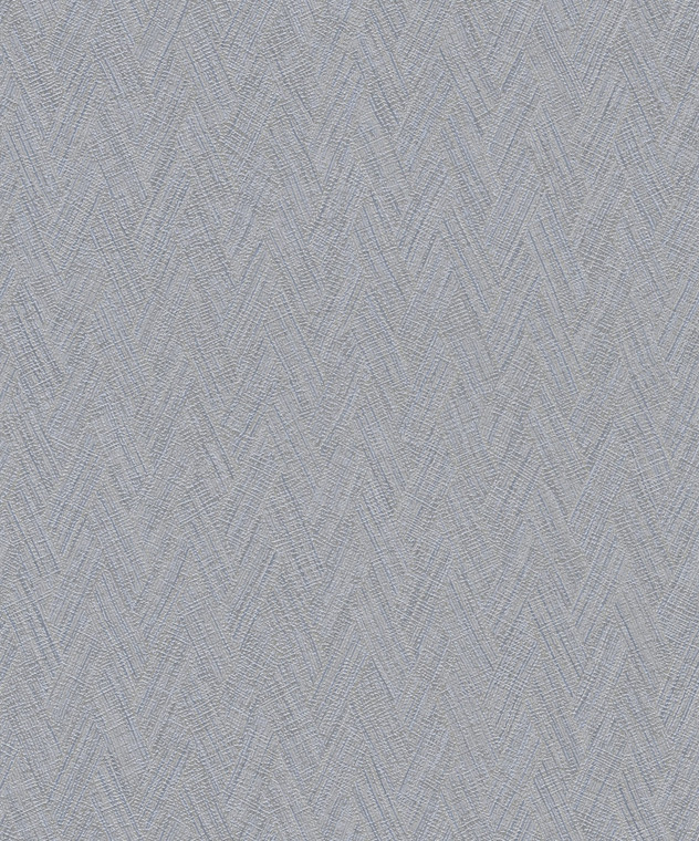 HY82129 - Hygge Home Herringbone Weave Motif Blue Beige Galerie Wallpaper