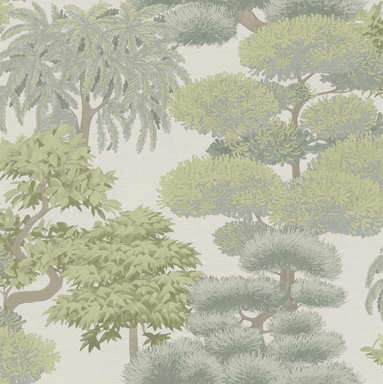 HV41079 - Havana 2 Motif Green Bronze Brown Galerie Wallpaper