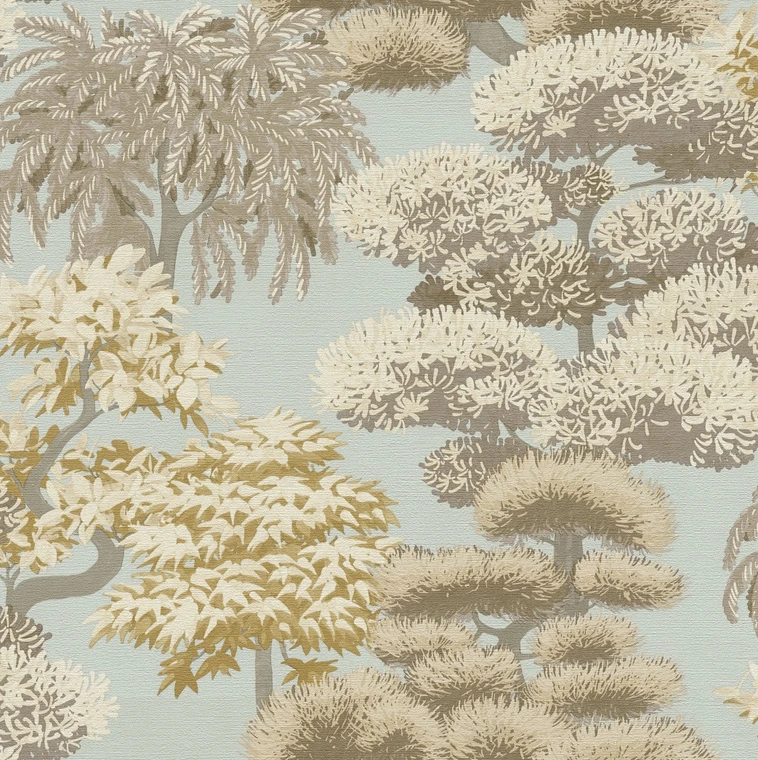 HV41080 - Havana 2 Motif Beige Bronze Brown Blue Galerie Wallpaper