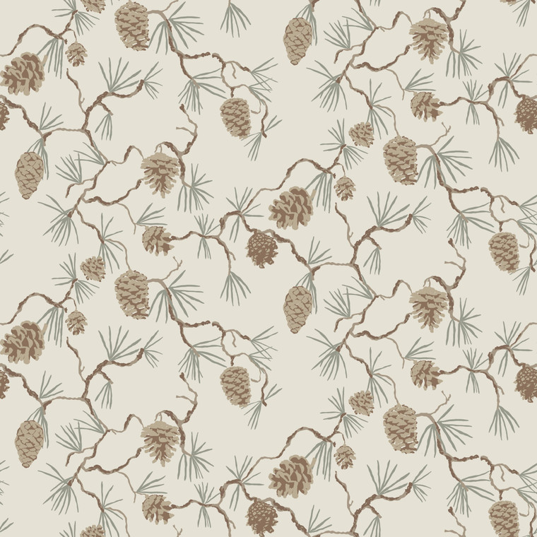 20115 - Ester Tallskog Beige Green Galerie Wallpaper