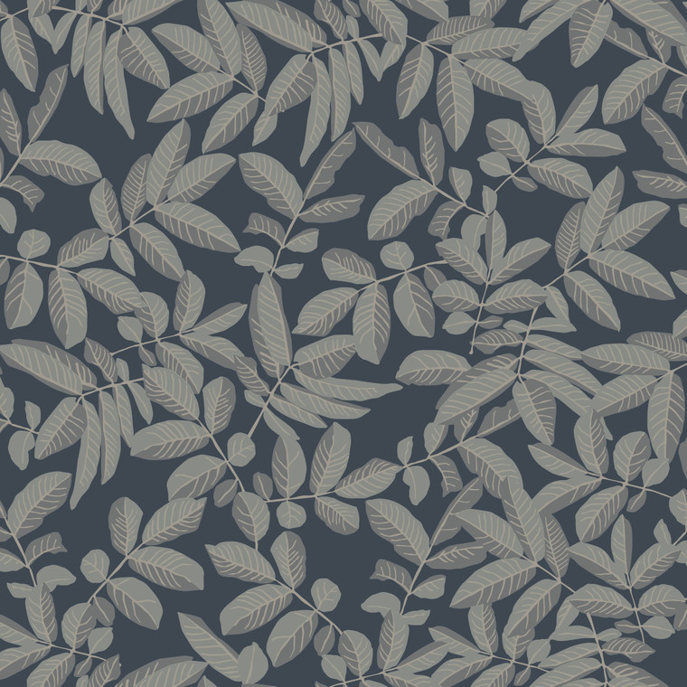 20126 - Ester Lövskog Blue Silver Grey Galerie Wallpaper