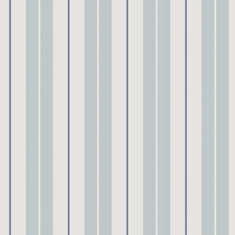 9815-6 - Essential Stripes POLO STRIPE Blue Galerie Wallpaper