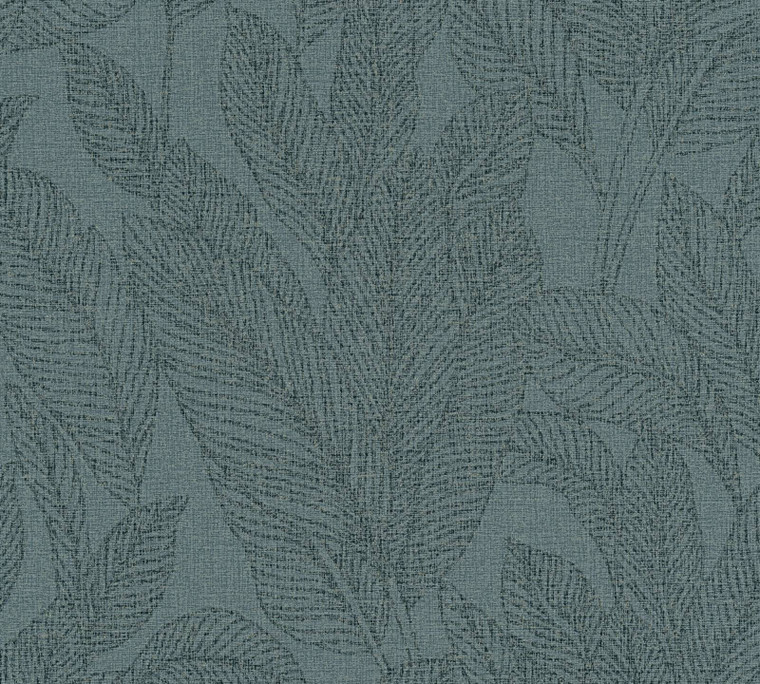 CL65243 - Cosmo Living Golden Fern - Glow Green Blue Galerie Wallpaper