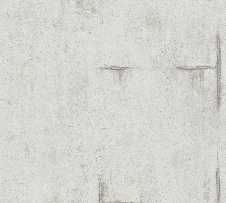 CL65265 - Cosmo Living Graphite Groove - Edge Silver Grey White Galerie Wallpaper