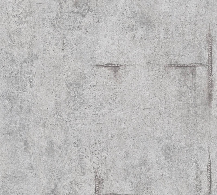 CL65266 - Cosmo Living Graphite Groove - Edge Silver Grey Galerie Wallpaper