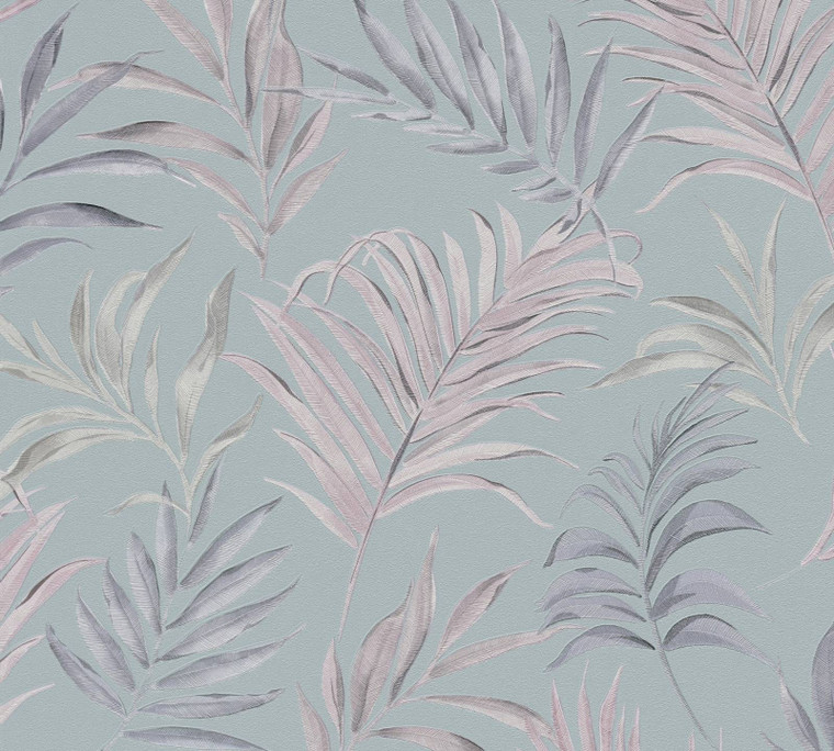 CL65279 - Cosmo Living Midnight Botanica -Mystery Blue Pink Purple Lilac Galerie Wallpaper