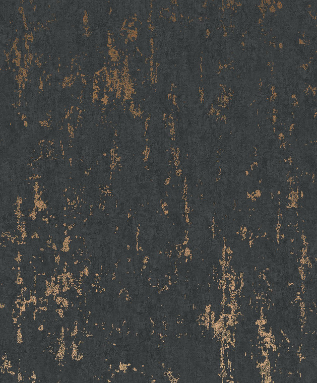 35146 - City Romance Concrete look Black Rose Gold Galerie Wallpaper