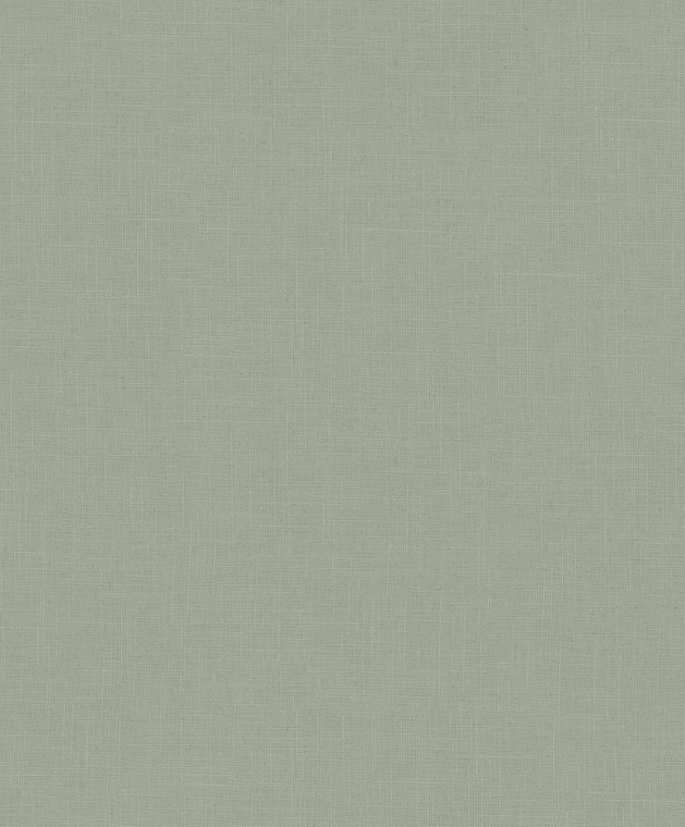 35761 - Boho Fine Linen Uni Green Galerie Wallpaper