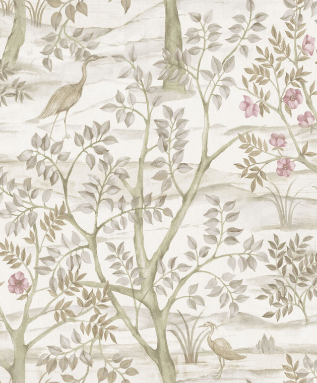 8315 - Blooming Garden Albero Garden Beige Galerie Wallpaper