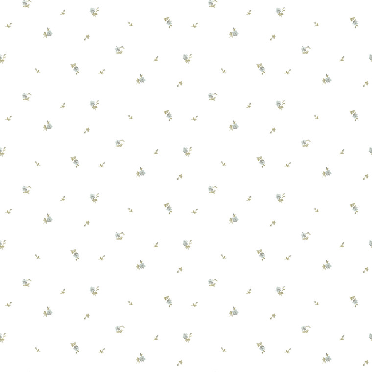 8375 - Blooming Garden Net Flow Blue Galerie Wallpaper