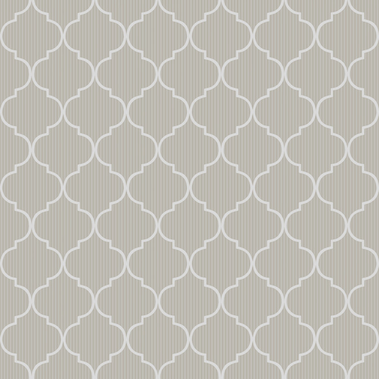 8377 - Blooming Garden Cancello Green Beige Galerie Wallpaper
