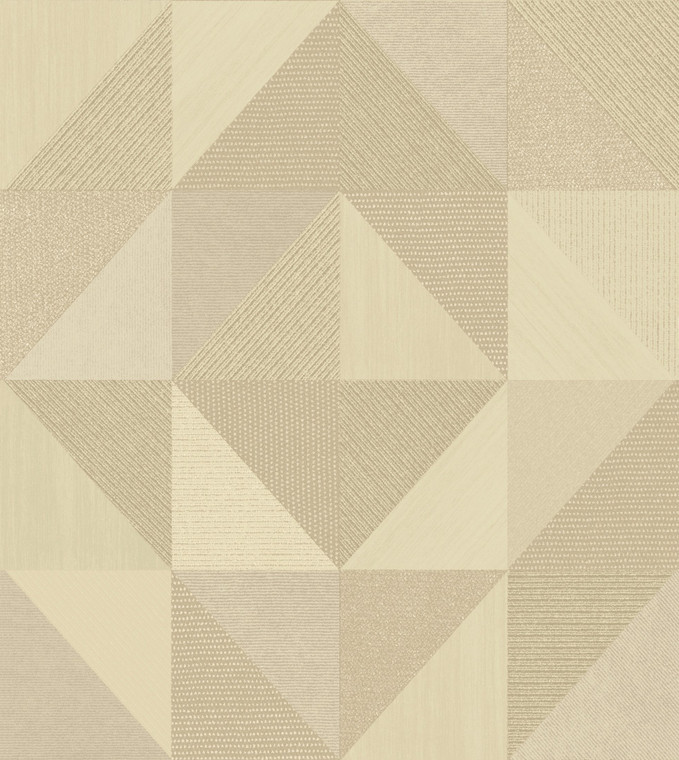 IT32411 - Italian Textures 4 Geometrico Congo Beige Galerie Wallpaper