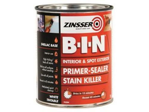 500ml Zinsser B.I.N White Shellac Based Primer Sealer