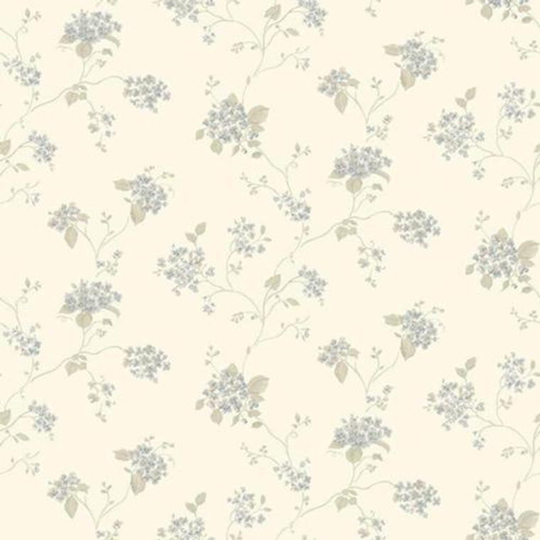 G67865 - Miniatures2 Floral Trail Yellow Blue Green Galerie Wallpaper