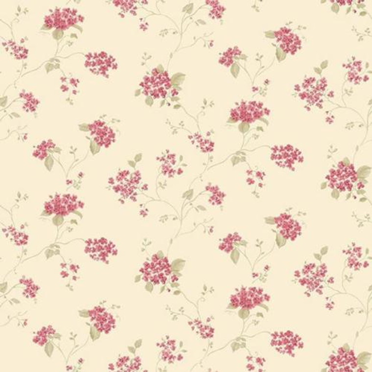 G67868 - Miniatures2 Floral Trail Yellow Red Green Galerie Wallpaper