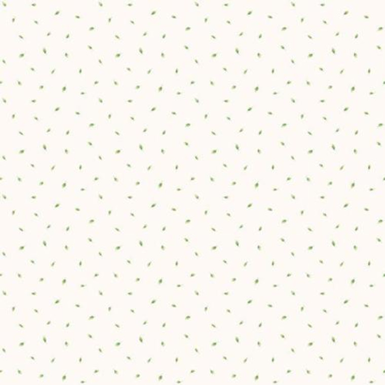 G67880 - Miniatures2 Polka Dot Leaves Yellow Green Galerie Wallpaper