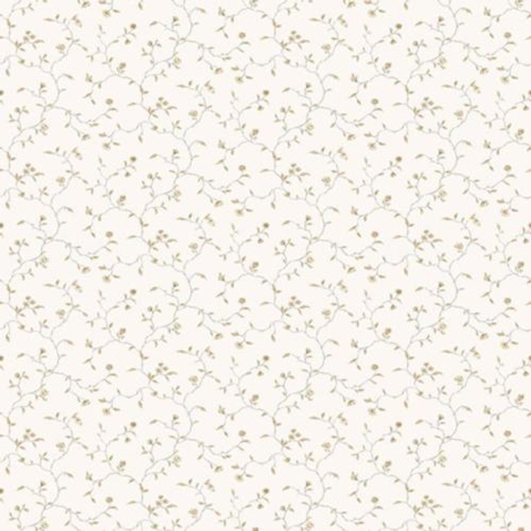 G67924 - Miniatures2 Floral Vines Beige Galerie Wallpaper