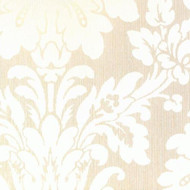 FD25025 - Tempus Damask White Gold Fine Decor Wallpaper