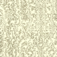 1602-105-05  - Avington Moire Silk Fabric Effect Grey Gilver 1838 Wallpaper