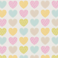 935662 - Boys & Girls Hearts Multicoloured AS Creation Wallpaper
