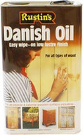250ml Rustins Danish Oil for Interior and Exterior Wood