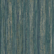 36203 - Patagonia Distressed Vertical Stripe Teal Holden Wallpaper