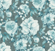 NH51502 - Stonyhurst Roses Sea Foam SJ Dixons Wallpaper