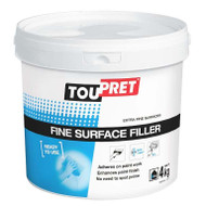 4kg Toupret Superior Ready Made Interior Fine Surface Filler Tub