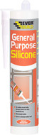 280ml Everbuild General Purpose Silicone Sealant Black