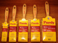 Purdy - XL Elite Monarch 5-piece brush set - 1x1" / 1x1.5" / 2x2" / 1x3"