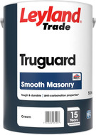 5Lt Leyland Truguard Exterior Trade Water Based Masonry Paint - CREAM