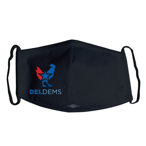 Delaware Democratic Party (Face Mask - Black) Delaware Democratic Party (Face Mask - Black)