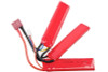 G&G 11.1v 1100mAh LiPo Battery (Dean Plug / Short Tri-Panel Type)