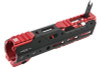 Strike Industries GRIDLOK Handguard 8.5 inch Main Body with Sights and Red Rail Attachment