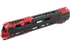 Strike Industries GRIDLOK Handguard 11 inch Main Body with Sights and Red Rail Attachment