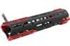 Strike Industries GRIDLOK Handguard 11 inch Main Body with Sights and Red Rail Attachment