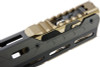 Strike Industries GRIDLOK Handguard 8.5 inch Main Body with Sights and FDE Rail Attachment