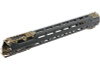 Strike Industries GRIDLOK Handguard 17 inch Main Body with Sights and FDE Rail Attachment